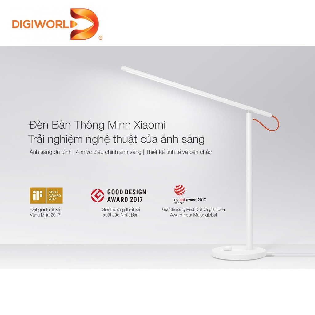 Đèn bàn thông minh kết nỗi MiHome Xiaomi Desk lamp Mi LED Bản Quốc tế MUE4087GL  - Minh Tín Shop