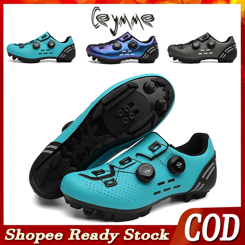 【CEYMME】2021 Mới trực tuyến Chất Lượng Cao Giày Xe đạp mtb Thiết Kế Thoáng Chống trượt Có thể cấu hình Cleats Cycling shoes Kích thước lớn Size 36-47