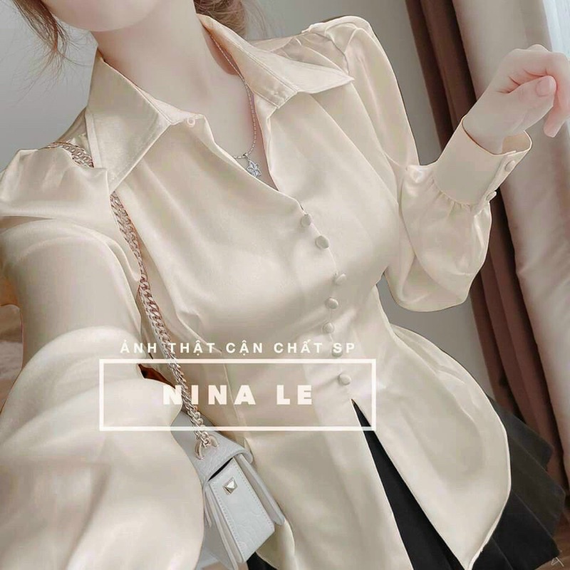 Áo phi cột nơ lưng