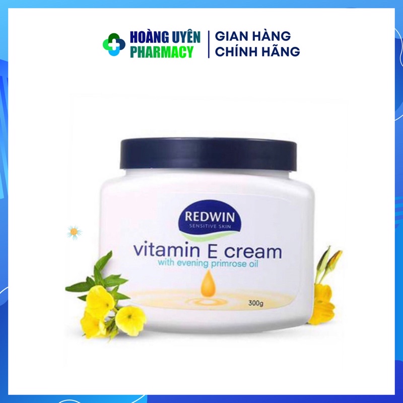 Kem dưỡng thể Vitamin E Redwin Úc 300g