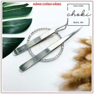 Nhíp nối mi chuyên dụng CHOKI NAIL MI phụ kiện nối mi giúp tạo fan mi đẹp