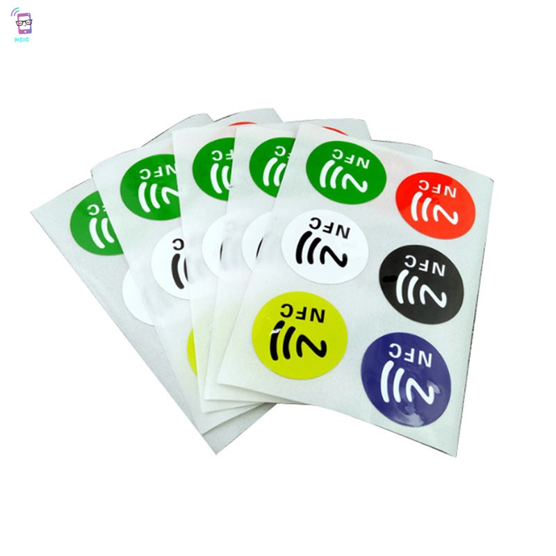 Nhãn Dán Chip Thông Minh mg Nfc 144 Byte 13.56mhz Cho Điện Thoại Di Động