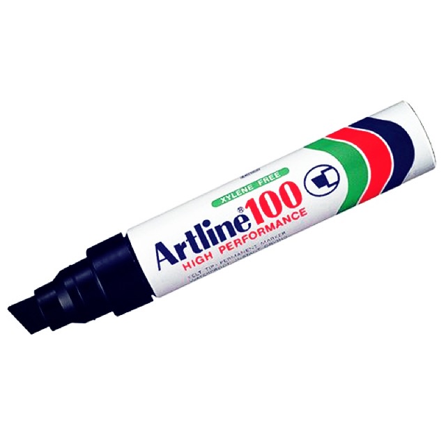 Bút lông dầu / Bút diễn giả ngòi lớn Artline EK-100 ngòi 7.5-12mm