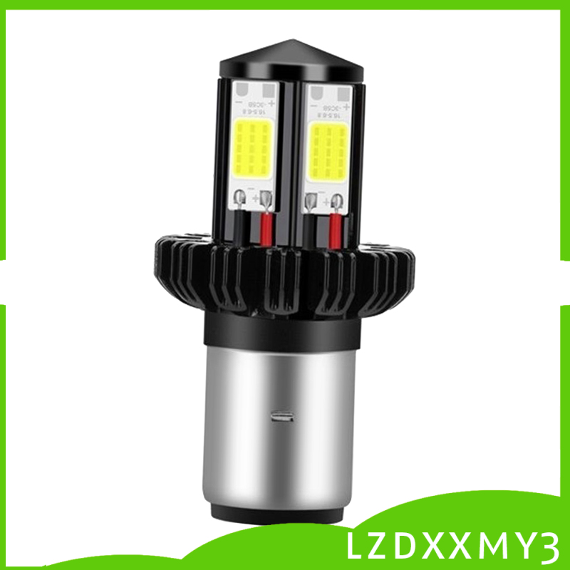 HOT Motorbike Motorcycle Headlight Bulbs LED Hi Lo beam 6000K White H4