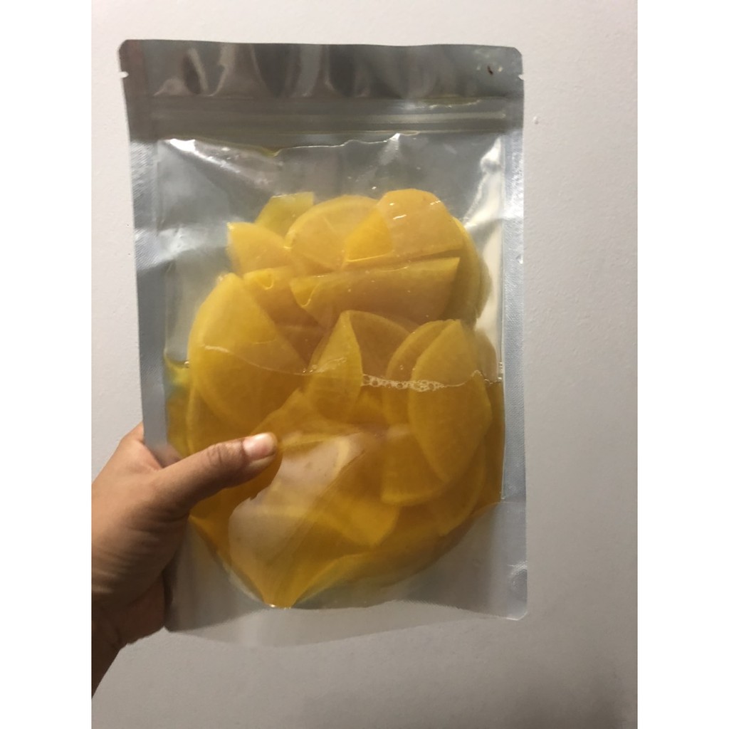 100g củ cải vàng Hàn Quốc cắt lát/ cắt sợi