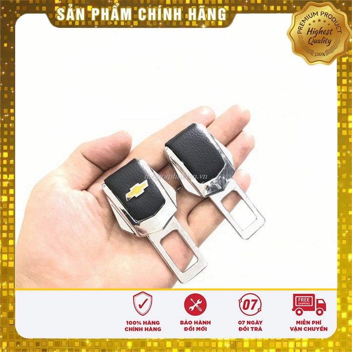 Bộ Chốt Khóa Dây An Toàn 4S dành cho Ô tô  – Logo Chevrolet {SIÊUKHUYENMAI}