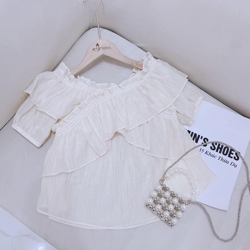 Min's Shoes - Áo Thiết Kế Trễ Vai Cao Cấp Áo 761