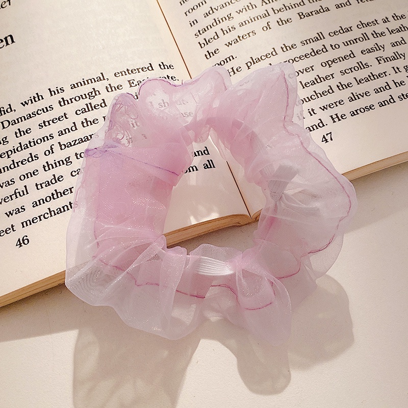 Dây buộc tóc họa tiết sọc caro phong cách thời trang nhật bản (50 kiểu dáng lựa chọn)