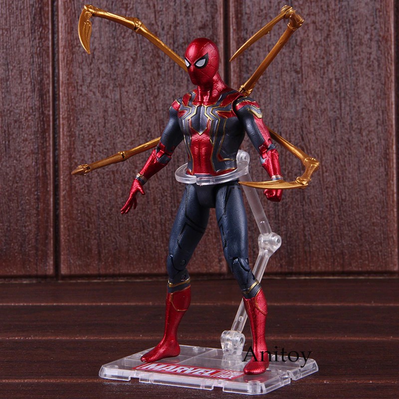 Mô hình đồ chơi nhân vật siêu anh hùng Spiderman bằng nhựa PVC cao cấp