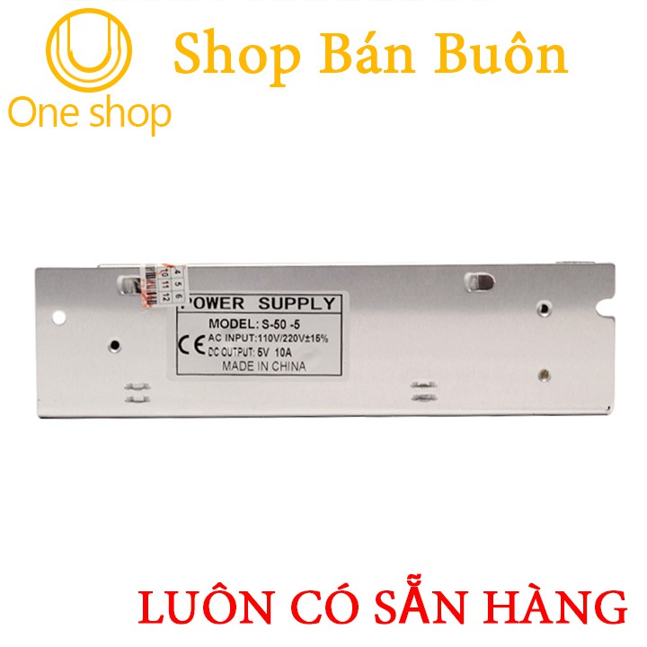 Nguồn Tổ Ong 5V 10A( BH 6 Tháng)