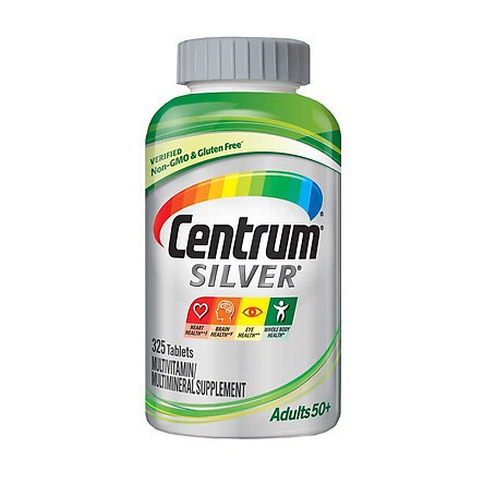 VIÊN UỐNG TỔNG HỢP CENTRUM SILVER ADULTS 50+ CỦA MỸ