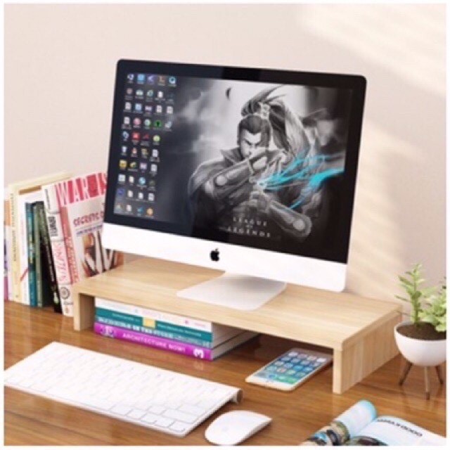 KỆ GỖ THÔNG ĐỂ ĐỒ DECOR - SÁCH - MÁY TÍNH 🖥⌨ LẮP GHÉP ĐA NĂNG TIỆN ÍCH