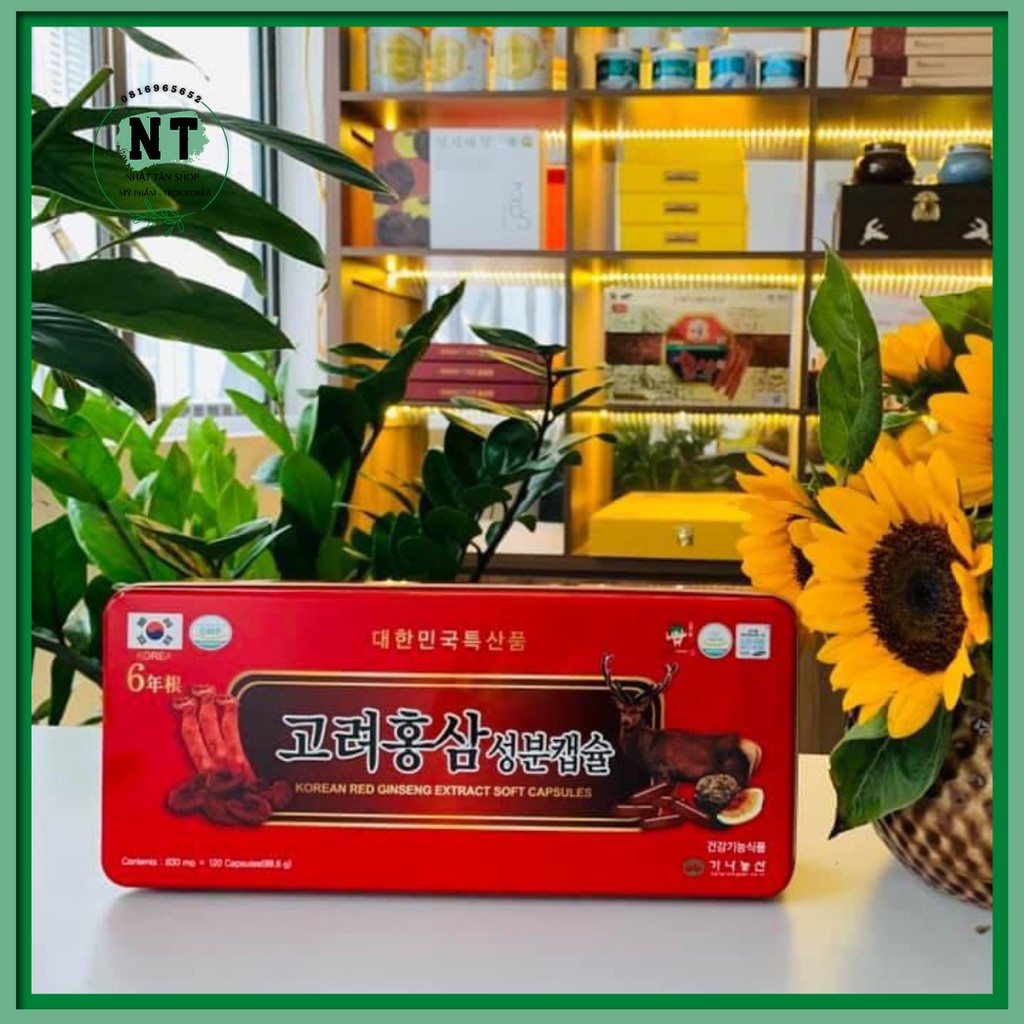 [MỚI] Đạm sâm nhung hươu Ginseng Hàn Quốc - Cải thiện sức khoẻ ngừa lão hoá | BigBuy360 - bigbuy360.vn