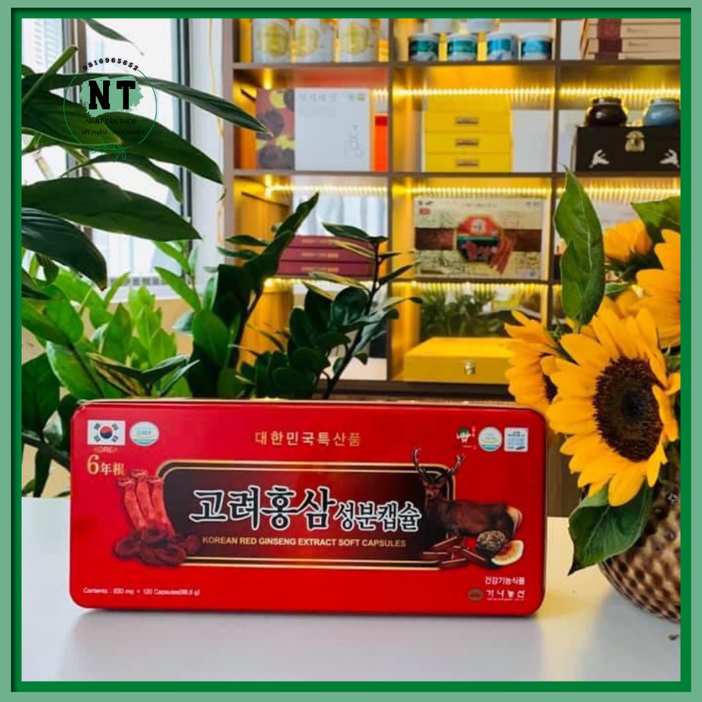 [MỚI] Đạm sâm nhung hươu Ginseng Hàn Quốc - Cải thiện sức khoẻ ngừa lão hoá