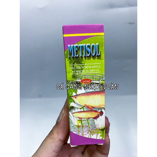 METISOL CHUYÊN HỖ TRỢ NHIỄM TRÙNG NẤM CHO CÁ ARICARE 30ML