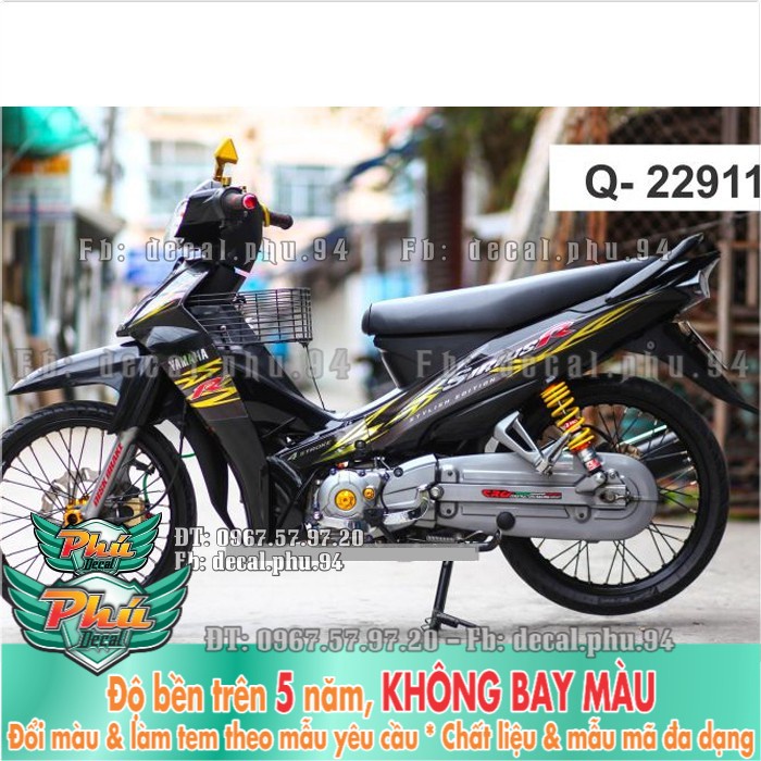 Tem rời Sirius R xe đen (P) -1