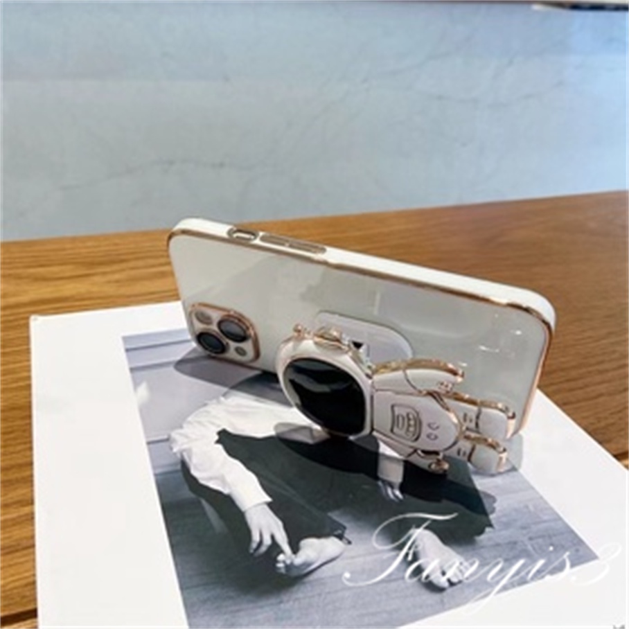 Ốp Điện Thoại TPU Mềm Có Giá Đỡ Hình Bầu Trời Cho iPhone13 12 11 Pro Max X XR Xs Max 7 8 Plus SE2020