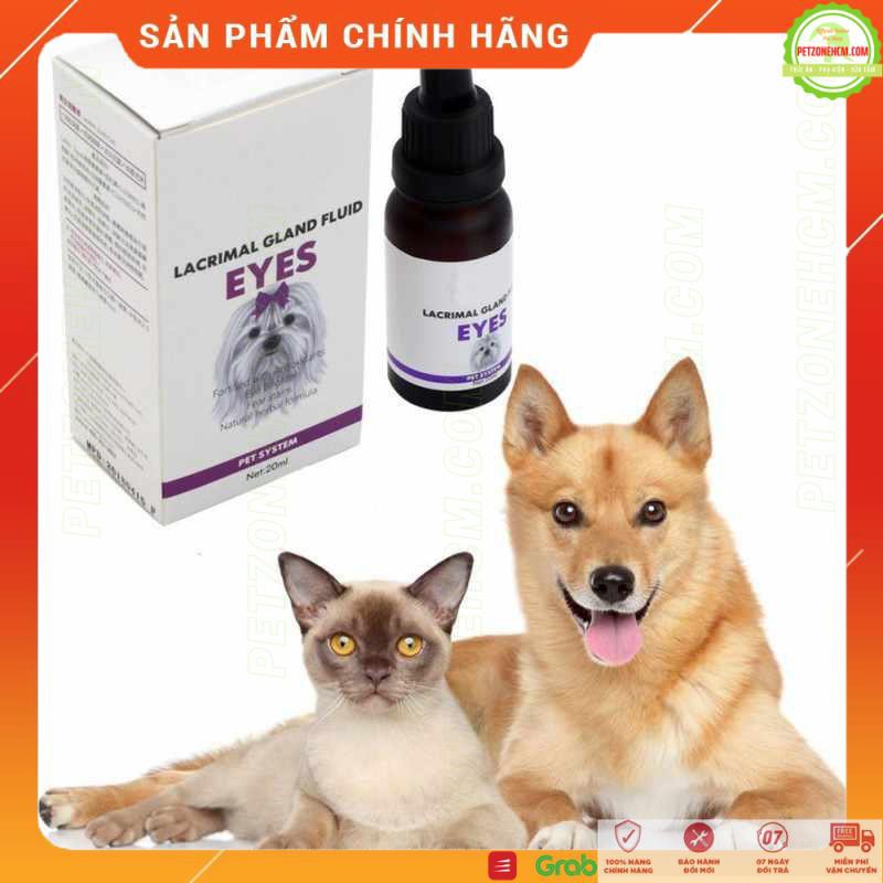 petzonehcm - Dung dịch ngăn phòng chảy nước mắt ở chó mèo Lacri.mal G.land Flu.id EYES