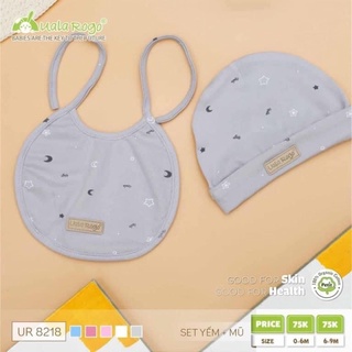 Set mũ, yếm Petit Uala