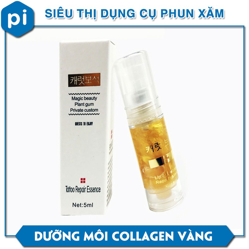 Dưỡng Môi Collagen Vàng - Dưỡng Môi Sau Phun Xăm