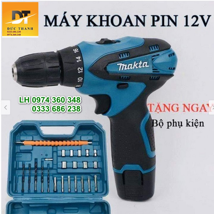 Điện máy Minh Đức - Tổng kho bán buôn bán lẻ Máy khoan pin12V kèm bộ 24 món phụ kiện Cảm ơn quý khách hàng đã mua sản ph