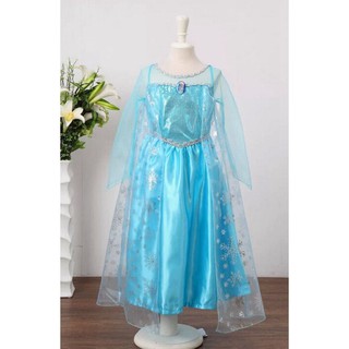 Đầm hóa trang Elsa 2-8 tuổi