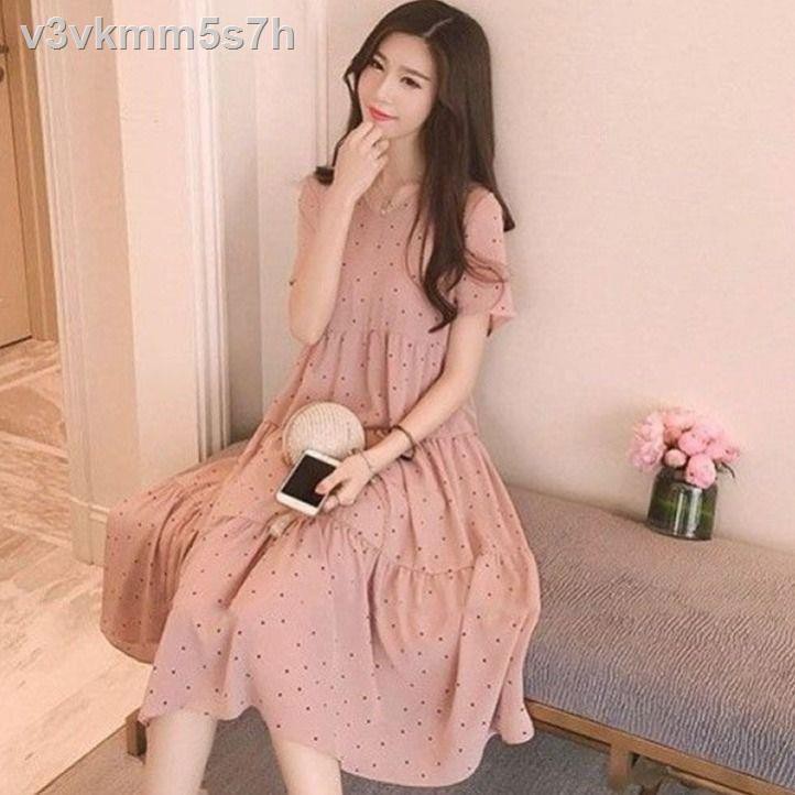 Maternity summer long skirt 2021 new trendy mom over-the-knee dress pregnancy loose | BigBuy360 - bigbuy360.vn