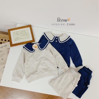 Set bộ thuỷ thủ dài tay cho bé