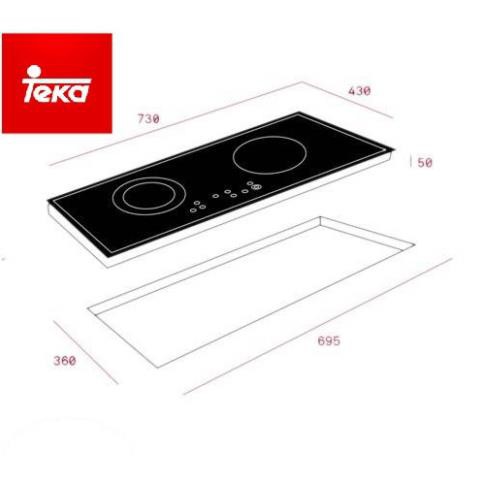 Bếp điện kết hợp từ Teka IZ 7200HL