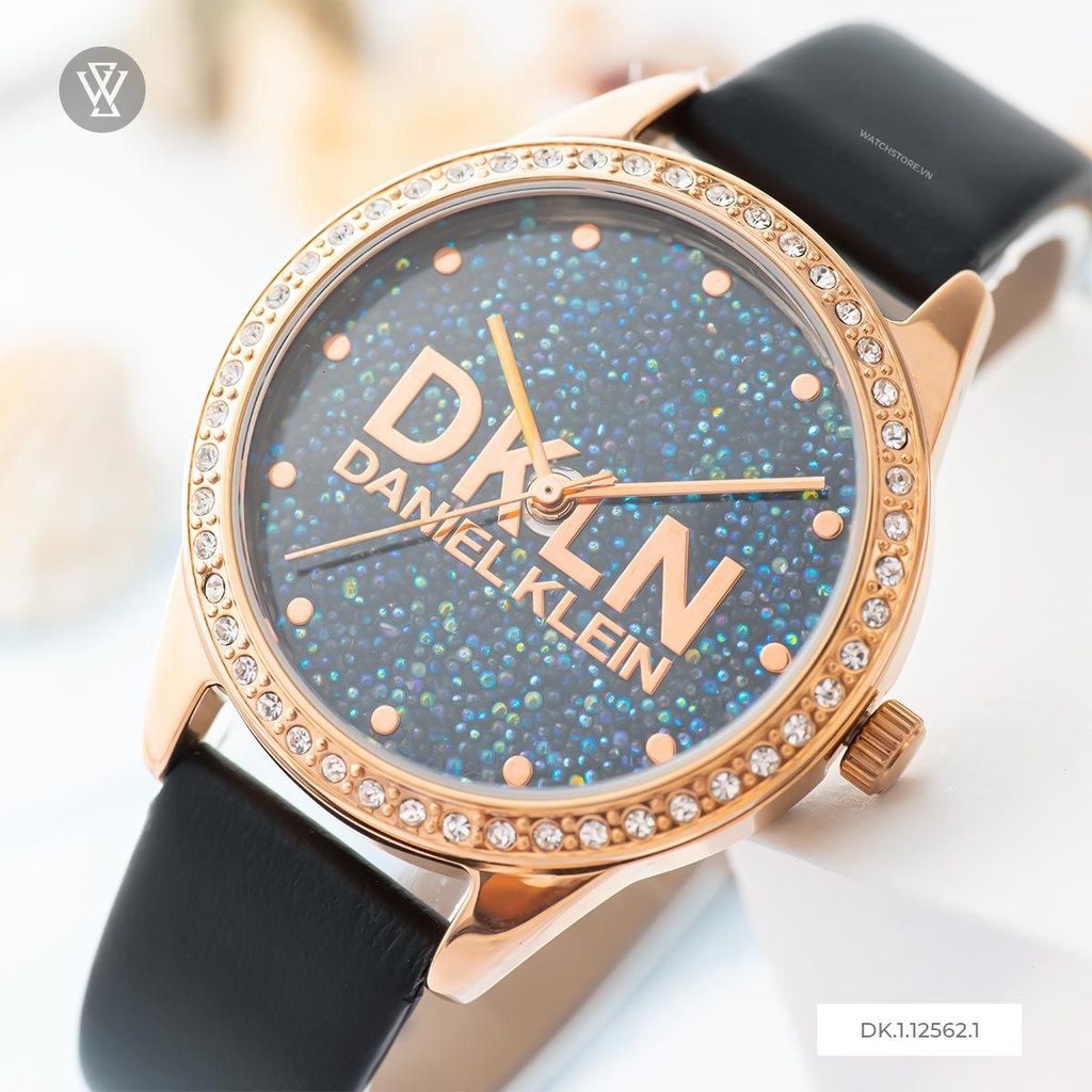 Đồng Hồ Quartz Nữ Daniel Klein WATCHSTORE DK.1.12562.1 Mặt Kính Khoáng 36mm, Dây Da, Vỏ Thép Không Gỉ