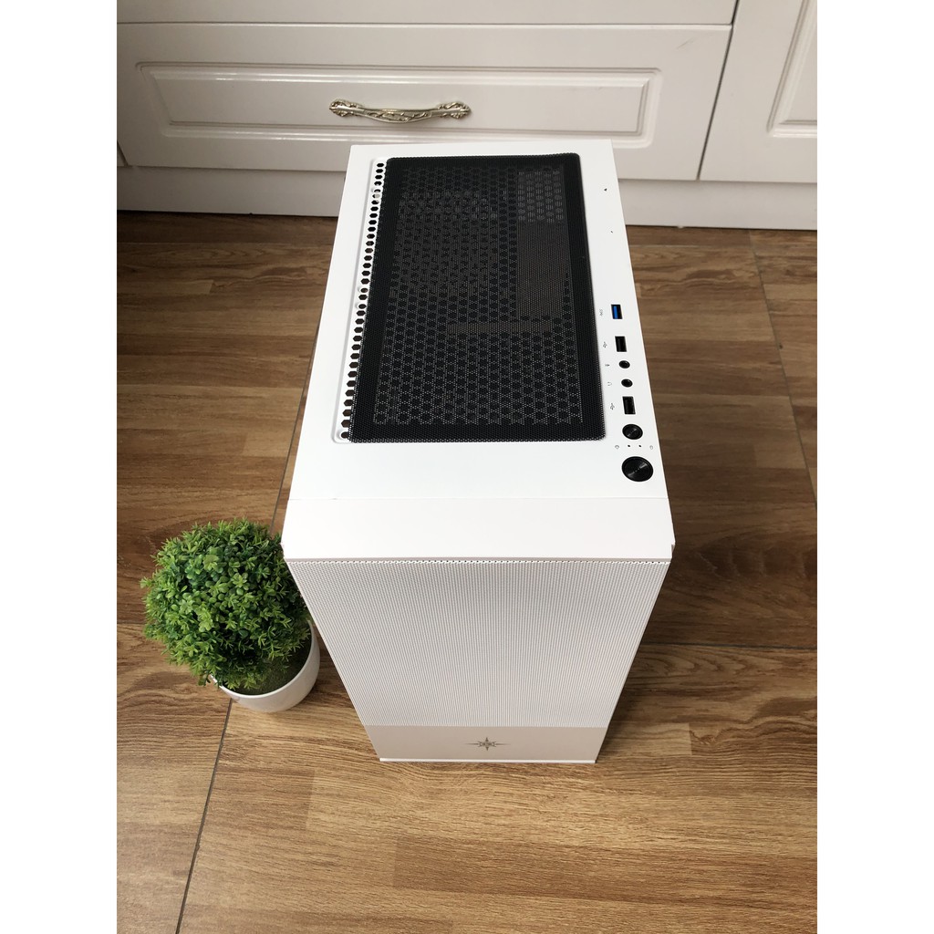 Vỏ máy tính KENOO ESPORT G562 Trắng Mini Tower - (Mid Tower/White) | BigBuy360 - bigbuy360.vn
