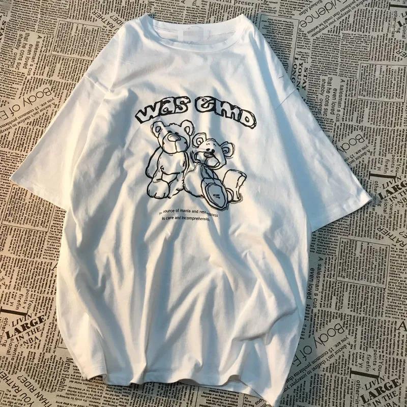 NRVP Áo Thun Nữ Cổ Tròn Ngắn Tay Thời Trang Mùa Hè Phong Cách Hàn Quốc 2022