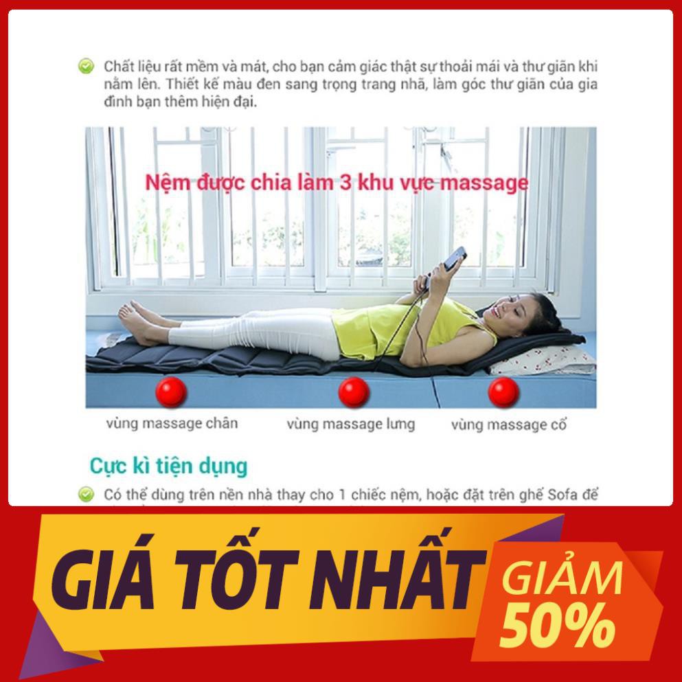 [ HÀNG CHÍNH HÃNG ] Nệm massage toàn thân Bella