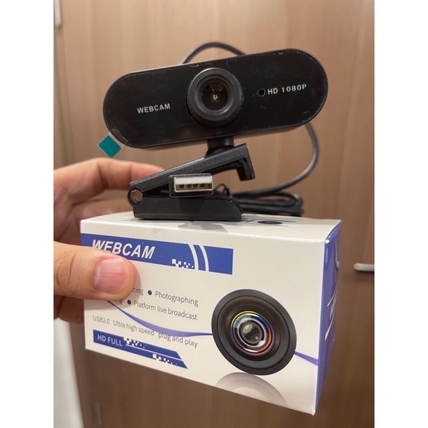 Webcam Máy Tính, Camera Có Mic 720p-1080 Cho Laptop Học Online Qua ZOOM, Trực Tuyến- Hội Họp -Gọi Video Hình Ảnh Sắc Nét