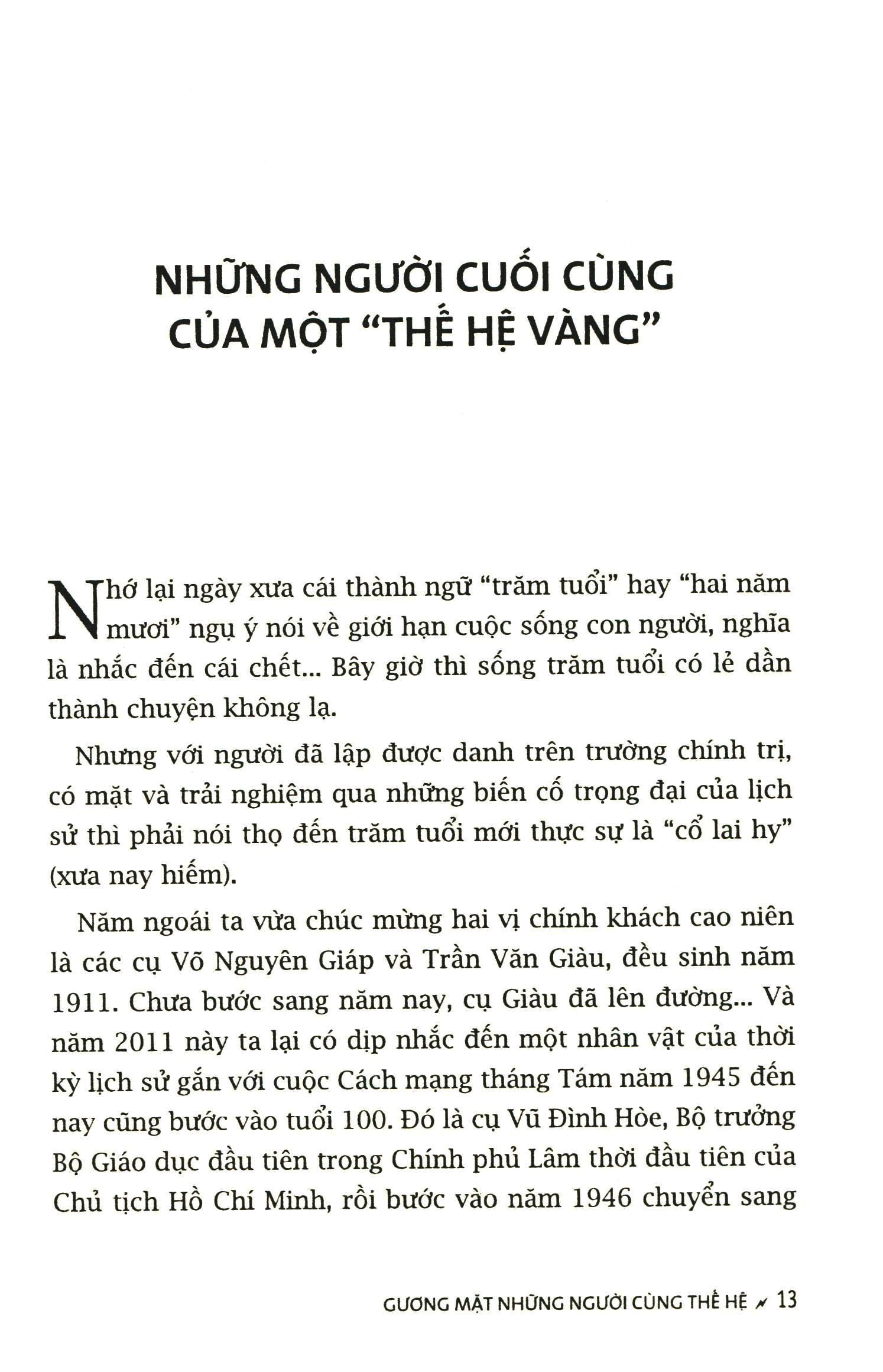 Sách Gương Mặt Những Người Cùng Thế Hệ | BigBuy360 - bigbuy360.vn