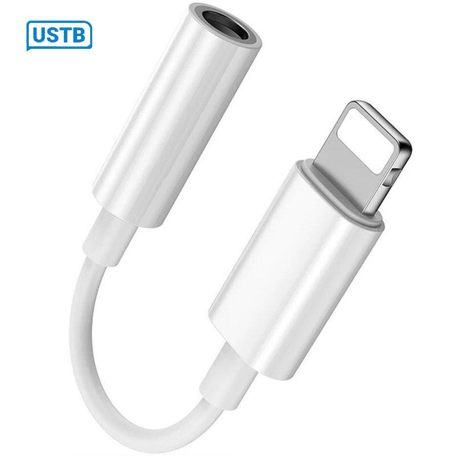 Đầu chuyển đổi giắc cắm tai nghe di động IPhone từ Lightning sang dây 3,5 mm có hỗ trợ Mic tiện dụng