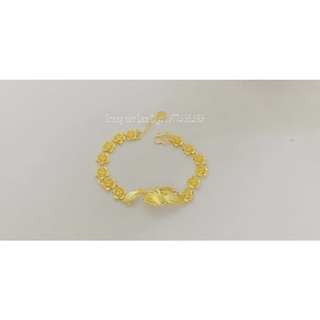 Bộ trang sức cưới dát vàng 9999 chuẩn