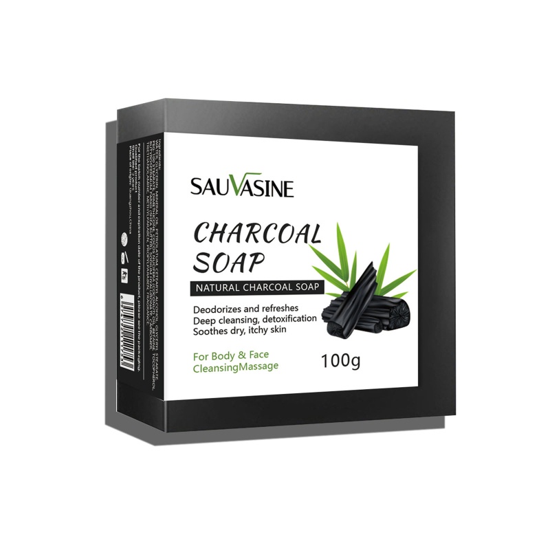 Xà Phòng Than Hoạt Tính Handmade Tự Nhiên Dùng Cho Phòng Tắm Của Cô Ấy