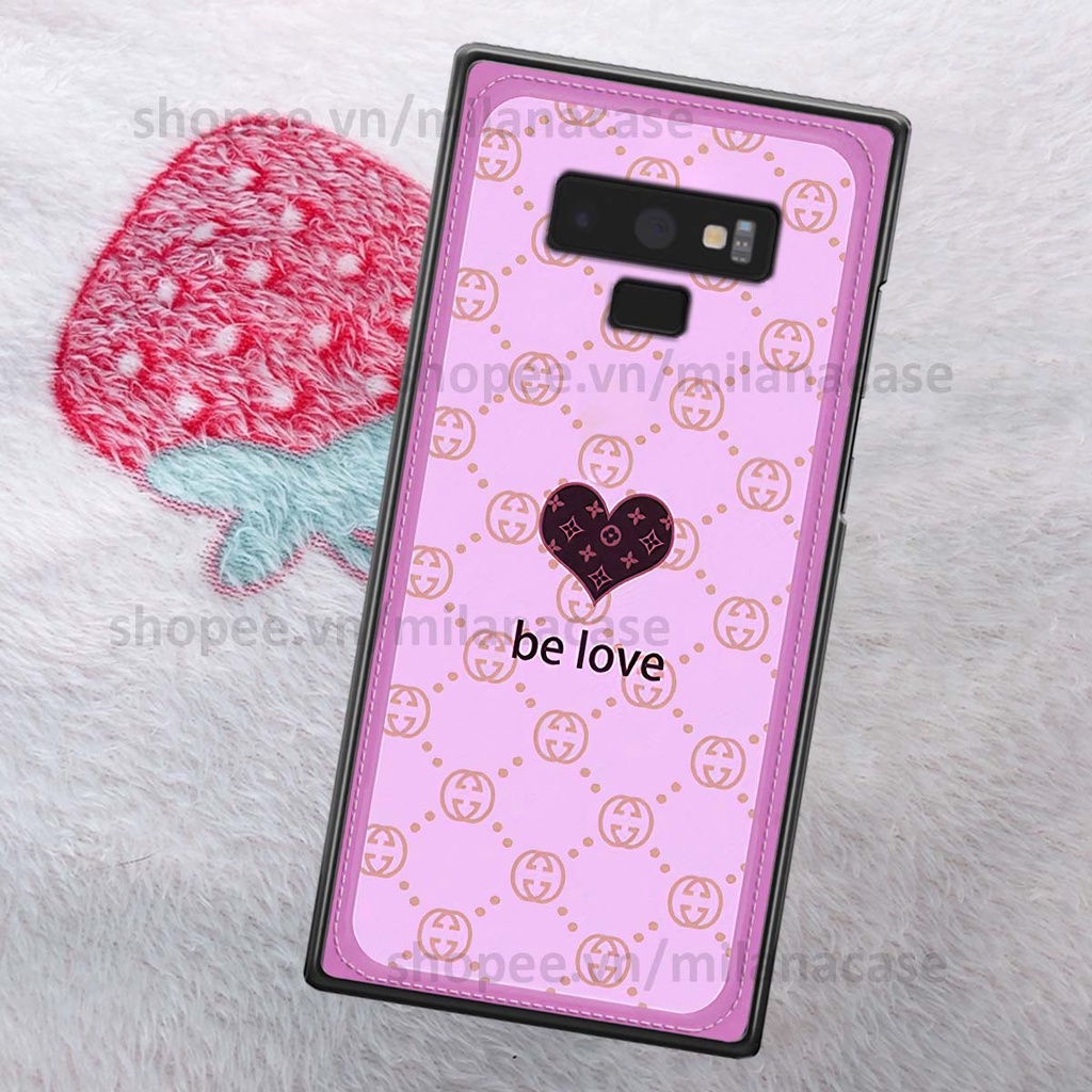 Ốp Samsung Note 9 hình trái tim be love tình yêu siêu đẹp, cá tính, thời trang