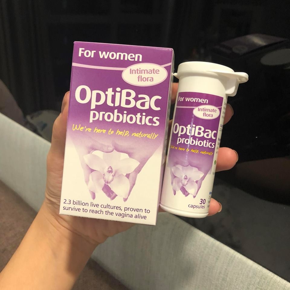 [Mã SKAMA9 giảm 8% đơn 250K] Men vi sinh Optibac tím (Optibac For Women) chuẩn nội địa UK