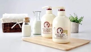 Sữa tắm dưỡng trắng da con bò 800ml