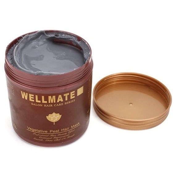 Kem ủ tóc hấp dầu tóc WELLMATE Vegetative Peat Hair Mask 500ml