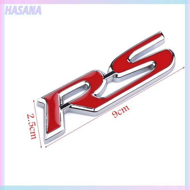 Decal Logo Rsana Dán Trang Trí Xe Hơi Ford