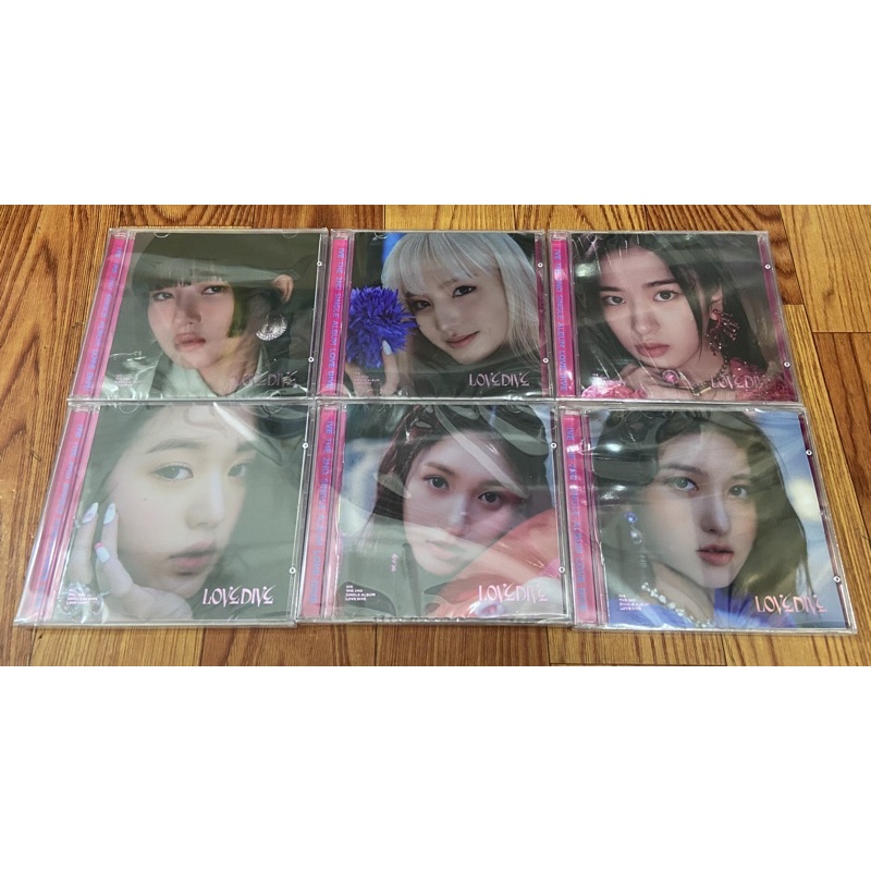 Có sẵn album nhạc Love Dive Jewel Case - IVE