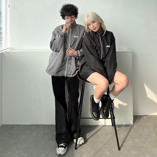 ÁO MIDSIDE TRACKSUIT JACKET ( ĐEN & XÁM )