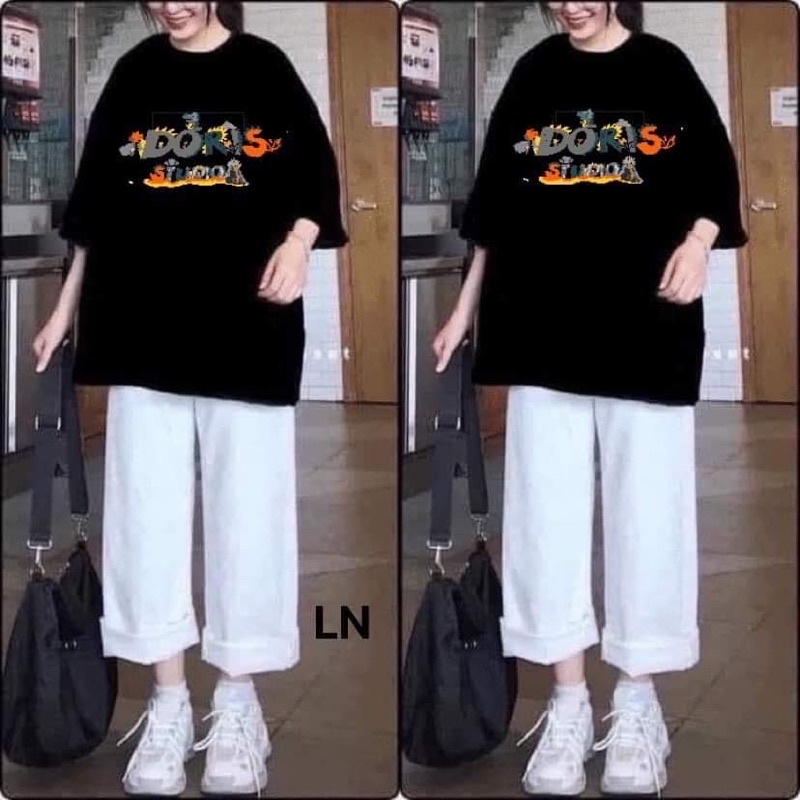 Sét áo khủng long chữ +quần kaki LN11