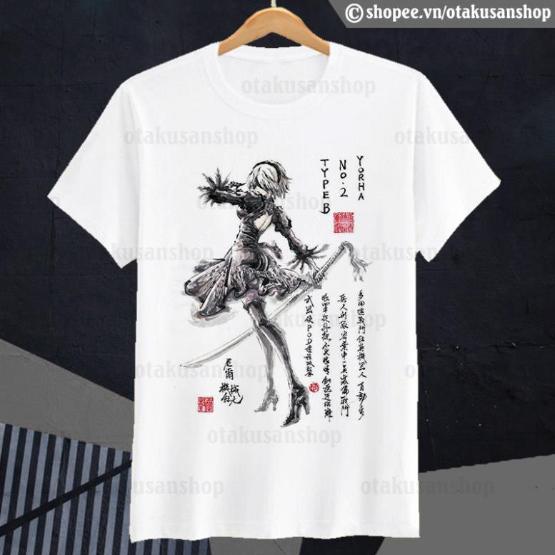 Áo thun NieR Automata 2B YoRHa 2 Type B