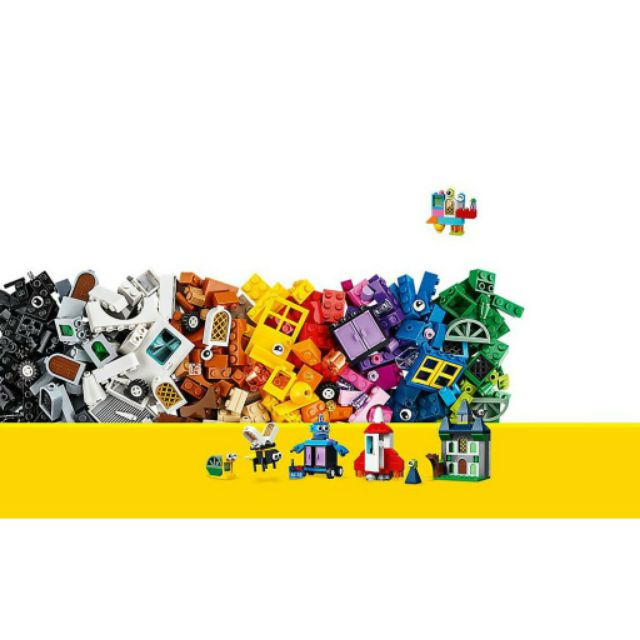 LEGO® Classic 11004 Bộ Gạch Chi Tiết Cửa Sổ Sáng Tạo - 450 chi tiết