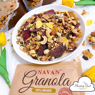 [CHÍNH HÃNG] NGŨ CỐC SIÊU HẠT GRANOLA NAVAN - 500G