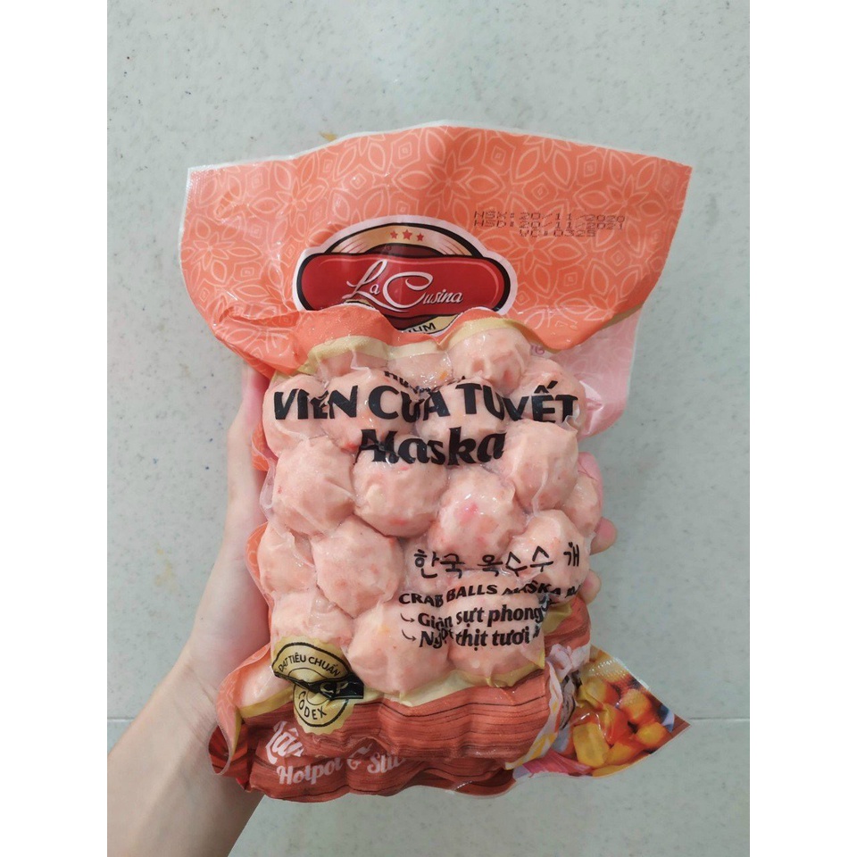 Viên Cua Tuyết Alaska